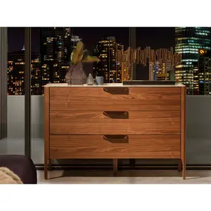 Commode en fibre de verre effet marbreet Angel Cerdà image-2