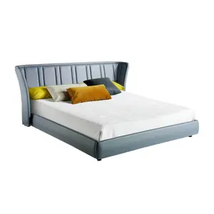 Leather and steel crust bed Angel Cerdà image-1