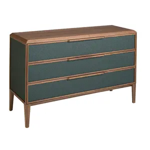 Pvc and walnut chest of drawers Angel Cerdà image-1