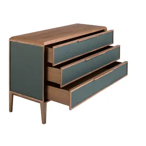 Pvc and walnut chest of drawers Angel Cerdà image-3