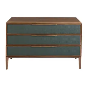 Pvc and walnut chest of drawers Angel Cerdà