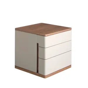 Wooden bedside table Angel Cerdà image-0