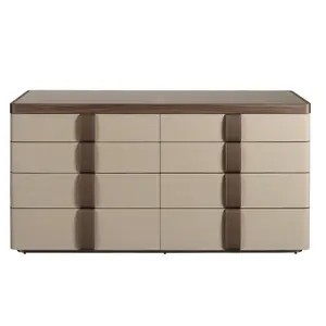 Wood and steel chest of drawers with top Angel Cerdà image-1