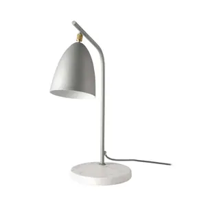 Table lamp in marble and steel Angel Cerdà image-0