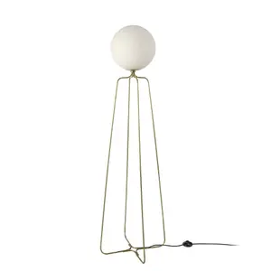 Stehlampe aus Stahl und Glas Angel Cerdà image-0