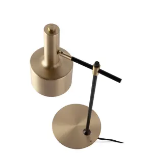 Lampadaire en alu doré et acier Angel Cerdà image-3