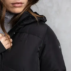 Women's long hooded down jacket ANKY ATC262005 image-3