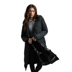 Women's long hooded down jacket ANKY ATC262005 image-0