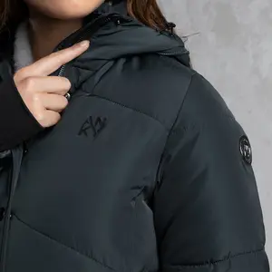 Women's long hooded down jacket ANKY ATC262005 image-3