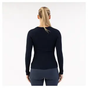 Pull col V en maille femme ANKY ATC261303 image-1