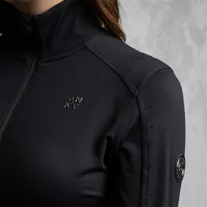 Women's Long Sleeve Half-Zip Riding Top ANKY ATC262303 image-2