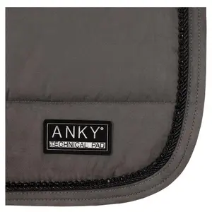 Suede dressage saddle pad for horse ANKY image-2