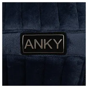 Velvet dressage saddle pad for horse ANKY image-3