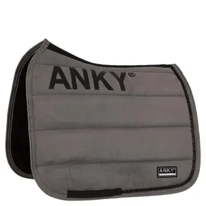 Suede dressage saddle pad for horse ANKY image-0