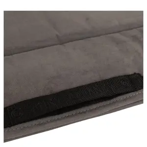 Suede dressage saddle pad for horse ANKY image-4