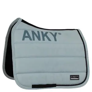 Suede dressage saddle pad for horse ANKY image-0