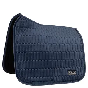 Velvet dressage saddle pad for horse ANKY image-0