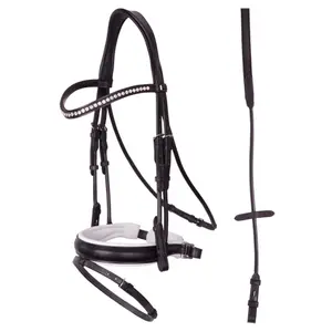 Bridons équitation serre-nuque façonné avec épingles ANKY image-0