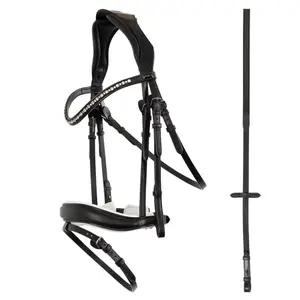 Bridons équitation muserolle combinée anatomique ANKY Comfort line image-0