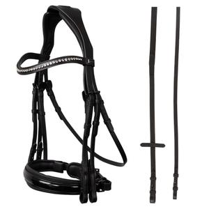 Comfortable double bridles with inclined reins ANKY image-1