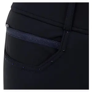 Pantaloni da equitazione da donna con seduta full grip ANKY Stone Taped Brushed image-4