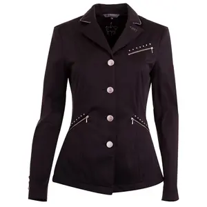Jakke til ridekonkurrencer ANKY Zipped Softshell C-Wear image-0