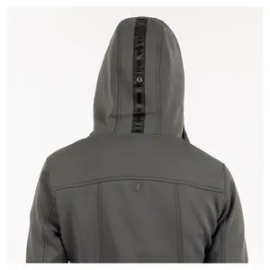 Sweatshirt équitation à capuche full zip femme ANKY image-3