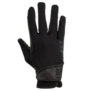Leather/lycra riding gloves ANKY image-0
