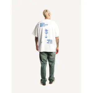 T-shirt Another Cotton Lab Oyster and Champange image-3