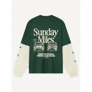 Langarm-T-Shirt Another Cotton Lab Sunday Miles image-1