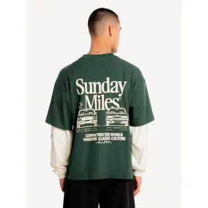 Langarm-T-Shirt Another Cotton Lab Sunday Miles image-3