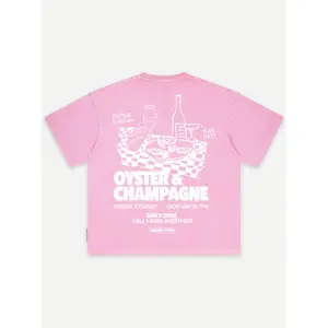 Γυναικείο T-shirt Another Cotton Lab Oyster & Champagne image-1