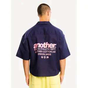 Shirt Another Cotton Lab Rave Linen Bowling image-3