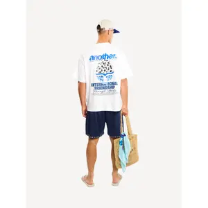 T-shirt Another Cotton Lab International Friendship image-4