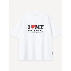 T-shirt Another Cotton Lab Love My Girlfriend image-2