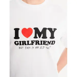 T-shirt Another Cotton Lab Love My Girlfriend image-4
