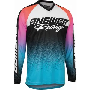 Camisola cruzada de motocicleta Answer A22 Syncron Prism image-1