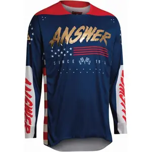 Motocross-Trikot Answer A22 Elite Redzone