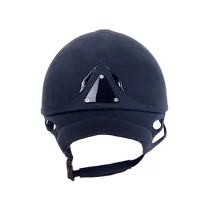 Capacete de equitação em couro Antarès Hunter image-2