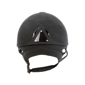 Capacete de equitação em couro Antarès Hunter image-2