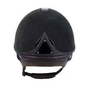 Casque d'équitation cuir Antarès Hunter image-1