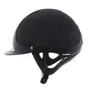 Capacete de equitação de couro brilhante Antarès Classic Bdo Europe image-1