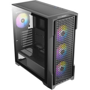 Boîtier PC Moyen Tour ATX avec panneau vitré Antec AX90 RGB image-1