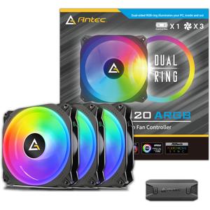 Ventilateurs Boîtier PC Antec Prizm X 120 3+C RGB - 12 cm (x3) image-3
