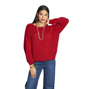 Camisola de malha aberta para mulher Antoine et Lili Bohême image-0