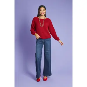 Camisola de malha aberta para mulher Antoine et Lili Bohême image-1