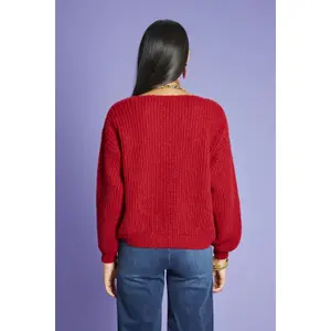 Camisola de malha aberta para mulher Antoine et Lili Bohême image-3