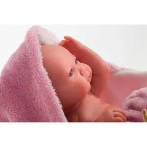 Soft-bodied doll with unicorn blanket Antonio Juan Pitu image-2
