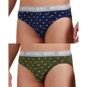 Elastische katoen slip Antonio Miro Crancs (x2)