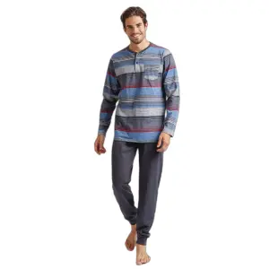 Pyjama manches longues Antonio Miro Cassette image-0